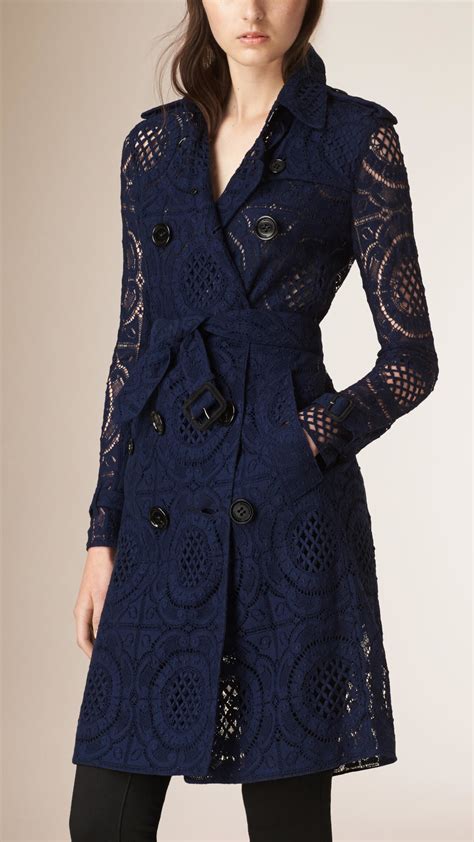 burberry lace trench coat|burberry trench coats for women.